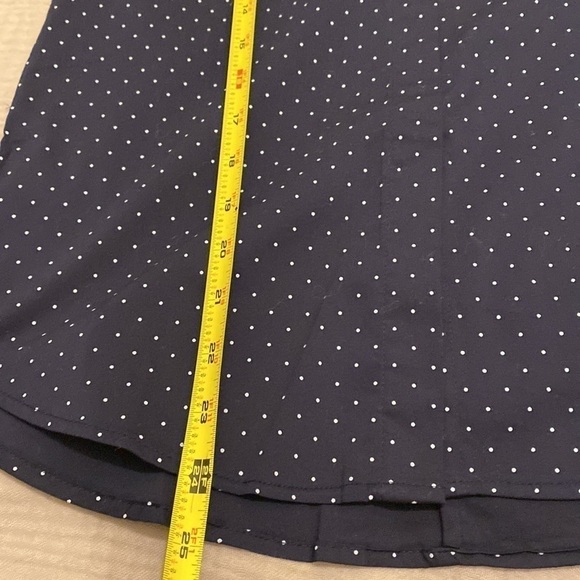 H&M fitted polka  dot shirt . Size 0 . NEW - Picture 8 of 10